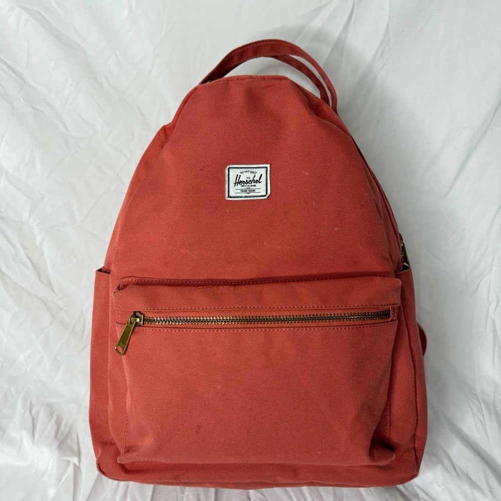 Herschel Supply Co Dusty Cedar Mid Volume Double Top Handles Backpack - Nova?